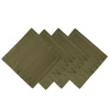Комплект салфеток столовых lin/cotton Olive Green