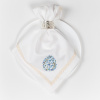Набор салфеток столовых с вышивкой Rabbit faberge (blue)
